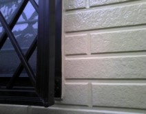 外壁：プレミアム無機フッ素樹脂　ＳＣ－１６　熊本市中央区島崎　Ｍ様邸　外壁：中塗り・上塗り・養生撤去・施工の写真